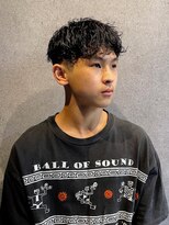 フジヤマバーバーショップ アジト(FUJIYAMA BARBER SHOP ajito)&nbsp;バーバーニュアンスマッシュウルフb821