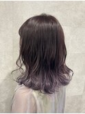 ラベンダーパープルグラデーション