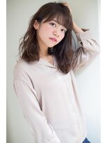 ロンド レグリーズ 立川(Lond leglise)&nbsp;【槌矢圭悟】くびれヘア/デジタルパーマ/ベージュアッシュ