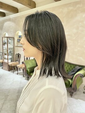 ビュートリアム265(BEAUTRIUM 265) モテ髪ミディアム/ロブ/外はね/ダークアッシュ/レイヤーカット