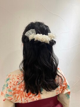 ネオリーブアオバ 高田馬場店(Neolive aoba) 卒業式☆袴着付け+ヘアセット