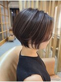 【三宮元町】丸みショートボブ
