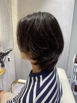 アンサー(answer) メンズカット×パーマ