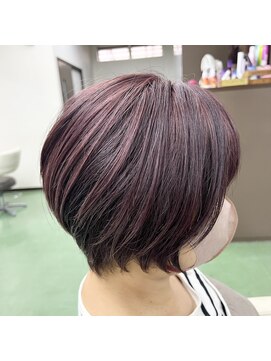 ゼロ(Zero) 大人可愛い20代30代40代小顔ショートボブ