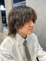アイトーキョー 渋谷(AI TOKYO)&nbsp;ハイライト/マッシュパーマ/ウルフ/アッシュブラック[渋谷]