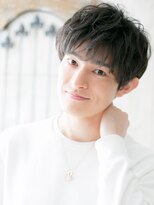 トニーアンドガイメン ホテル京阪仙台店(TONI&GUY MEN)&nbsp;ニュアンスパーマで好感度◎アッシュオリーブショートh仙台