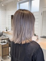 フレリス(FreRis)&nbsp;ナチュラル　バレイヤージュ　ミルクティーベージュ