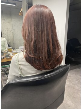 シェル 吉祥寺(shell) グレージュカラー/ボブウルフ/黒髪/ココアベージュ