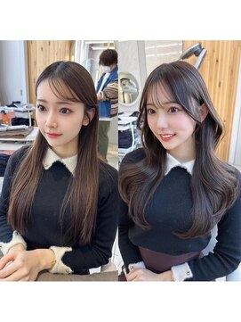 アフロートリノ(AFLOAT Leino) 大人可愛いレイヤーカット　似合わせ顔まわり銀座美容室顔周り#