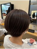 コンパクトショート ［切りっぱなしボブ/美髪/鎌取］