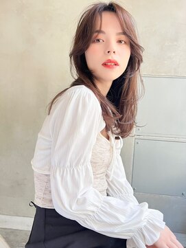 アルテ(ARTE) 【ARTE表参道/青山】顔まわりレイヤーセミロング×透明感