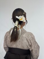 ベルクープス 天王寺店(Belle Coupes) 【BelleCoupes】卒業式袴着付けヘアセットアレンジ