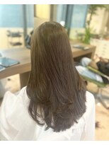 アウラ(AURA)&nbsp;透明感カラー、オリーブベージュ