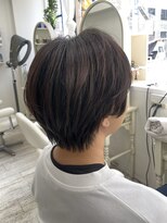 アルターシェリー(aL-ter che'rie)&nbsp;ハンサムショート/デザインカラー/レイヤーカット　新籾