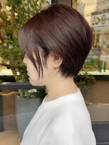 アイフィール アヴェダ 瑞江店(i feel AVEDA)&nbsp;【藤田】大人美人ショート×レッドブラウン