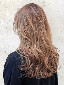 イチゴイチ(151e) 【151e_戸塚】*コテ巻き風パーマ＋ハイトーンカラー+ベージュ*