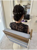 結婚式スタイルヘア