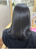 #ブルーブラック#ネイビー#髪質改善#トリートメント