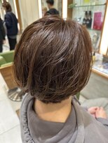 コム(com by neolive) ショートボブでニュアンスパーマ＊
