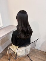 ノー バイ イオエ 西梅田(no. by ioe)&nbsp;ブリーチなしカラー/髪質改善/ミルクティーベージュ/小顔ヘア