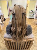ねじりツインヘア
