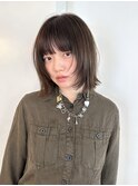 切りっぱなしボブ　外ハネボブ　シャギーボブ　レイヤーボブ