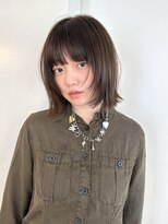 切りっぱなしボブ　外ハネボブ　シャギーボブ　レイヤーボブ