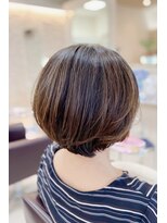 クール ヘアー ギャラリー 神明町店(COOL Hair gallery)&nbsp;艶髪エアリーショートヘア　40代、50代