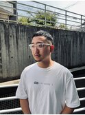 メンズクロップスタイル×フェードカット