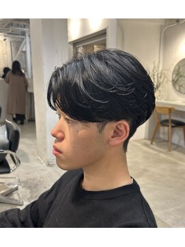 フォト 新宿(foto) メンズ曲がる縮毛矯正/センターパート★