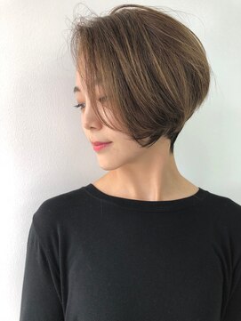 ピークアブー 銀座並木通り(PEEK-A-BOO) 丸みショート　ゆとりショート