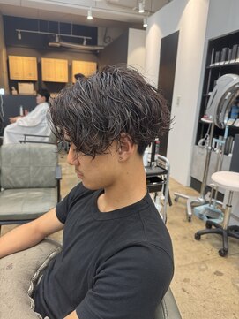 アロー 船橋店(AROH) サーフカール/スパイキーショート/ブルーブラック/船橋