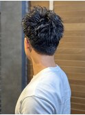 大人のベリーショートパーマスタイル