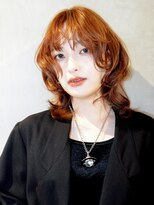 アイティーバイアルバム 北千住店(IT by ALBUM)&nbsp;おくれ毛韓国ヘア顔周りレイヤーウルフカット_F0654