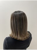 ［バレイヤージュ］×［セミロング］　茅ヶ崎