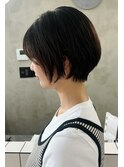ショートヘア/ショートボブ/丸みボブ/北１２条駅