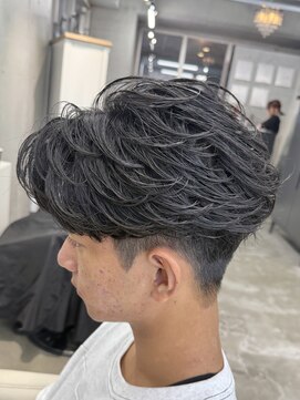 エデアンホンテン メンズサロン(EDEAN 本店 (旧:EDEAN 上通)) フェザーパーマ フェザーショート 熊本メンズパーマ