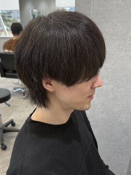リオールバイニアウ(RE:ALL by Niau) メンズマッシュウルフナチュラルシースルーウルフ新田太田