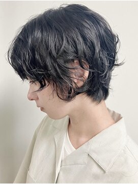 モリオフロムロンドン 原宿本店(morio from London) 【morio原宿】ニュアンスパーマショート