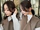 ハーバイリンヘアー(her by rin hair)の写真/ 印象の9割は顔周りで決まる。1mmにこだわる似合わせカットで、結んでも下ろしても"360度可愛い"