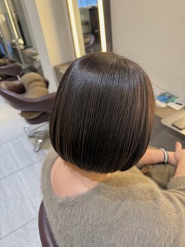 【札幌/impression佐藤】白髪ぼかし/透明感グレージュ