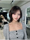 表参道/クラゲヘアー/オリーブグレー/小顔/ココアベージュ/渋谷