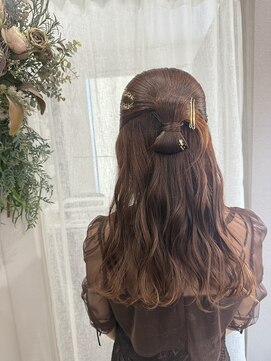 アグー(Aguu) カチモリハーフアップ