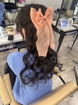 アジールヘア 所沢プロペ通り店(agir hair) ウエディングフォトヘアセット所沢パーティーセット学割U24