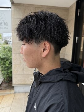 髪屋 紬 メンズ/メンズパーマ/メンズカット/ツイストスパイラルパーマ