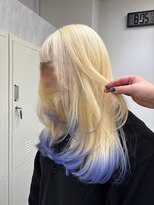 ヘアサロン ドット トウキョウ カラー 町田店(hair salon dot. tokyo color)&nbsp;ダークアッシュ/ミディアムレイヤーカット/町田