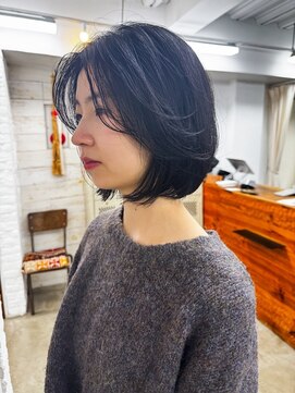 コス(kos) ミディアムレイヤーカット/似合わせカット/kos/二子玉川