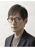 メンズ眼鏡に似合う知的なビジカジヘア#26滋賀草津