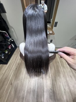 チル(CHILL)の写真/癖/うねり/ダメージ毛にお悩みの方※自然にまとまる綺麗なストレートで毎日のケアの負担から解放♪