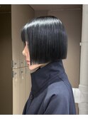 髪質改善×ブルーブラック[恵比寿/髪質改善/レイヤー/暖色カラー